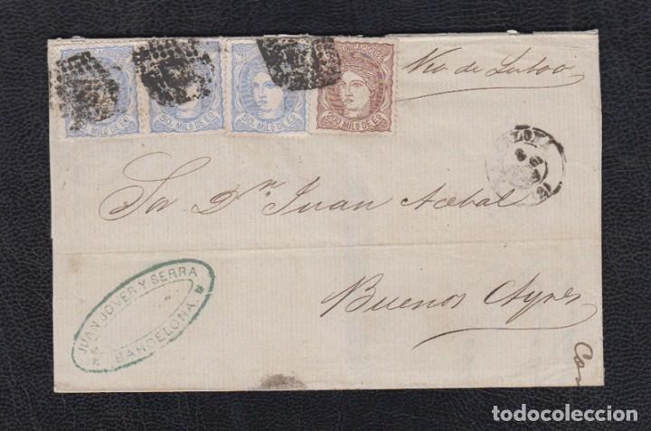 Sellos: 1870. BARCELONA A BUENOS AIRES - Foto 1