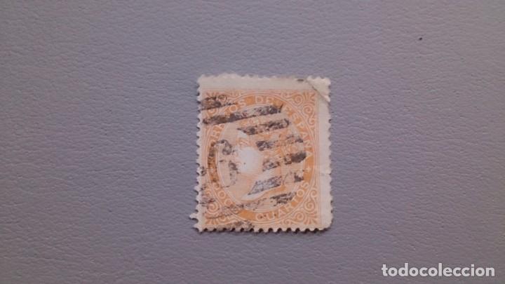Sellos: ESPA&Ntilde;A - 1867 - ISABEL II - EDIFIL 89A. - Foto 1