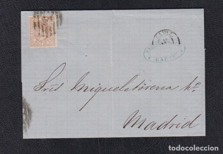 Sellos: 1867.- CADIZ A MADRID - Foto 1
