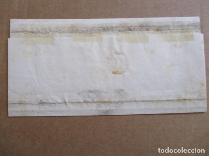 Sellos: CIRCULADA 1859 de santander a rivadeo lugo - Foto 2