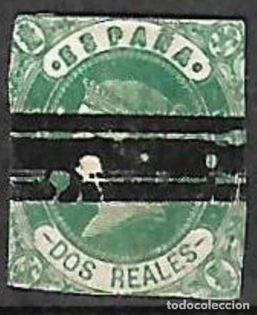 Sellos: EDIFIL 62S BARRADO 2r. verde - Foto 1