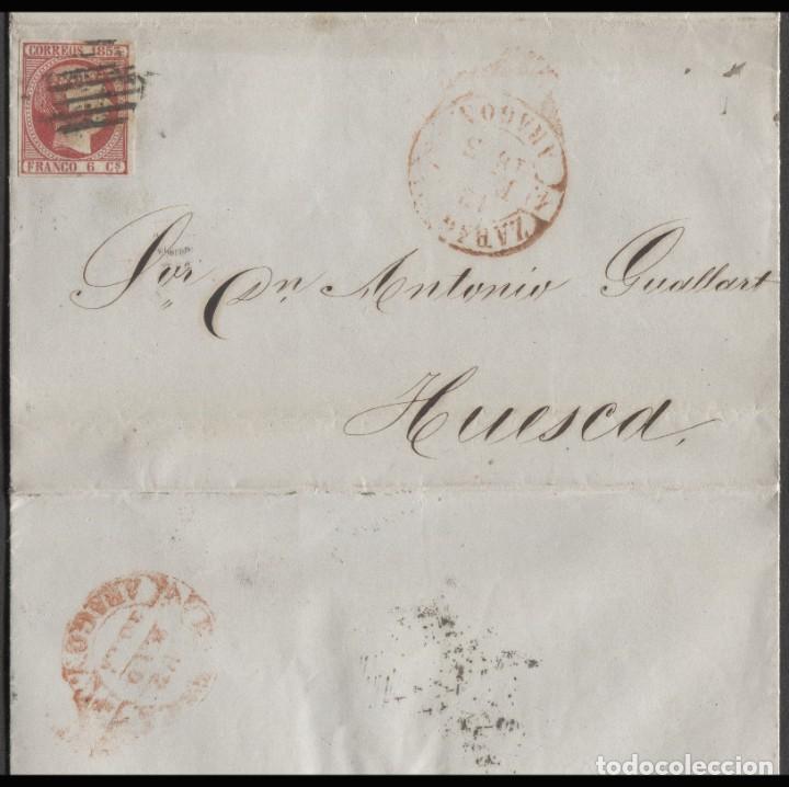 Sellos: 1853 ZARAGOZA A HUESCA - Foto 1