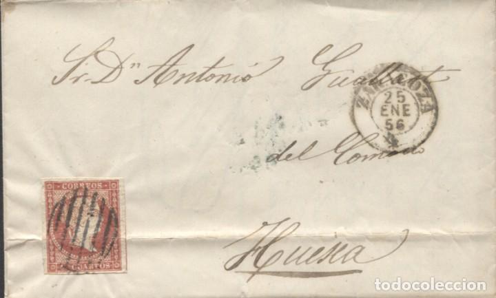 Sellos: 1856 ZARAGOZA A HUESCA - Foto 1