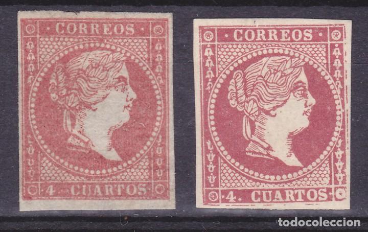 Sellos: D35 Edifil N&ordm; 44 (*) y 48 * - Foto 1