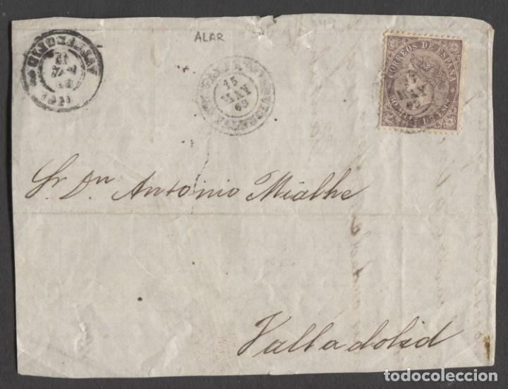 Sellos: 1869 ALAR A VALLADOLID - Foto 1