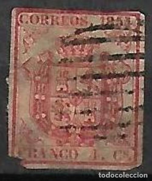 Sellos: EDIFIL N&ordm; 33 4cu. carmin Usado - Foto 1