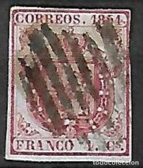 Sellos: EDIFIL N&ordm; 33 4cu. carmin Usado - Foto 1