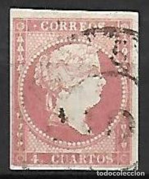 Sellos: EDIFIL N&ordm; 48 - 4cu sin determinar tipo Usado - Foto 1
