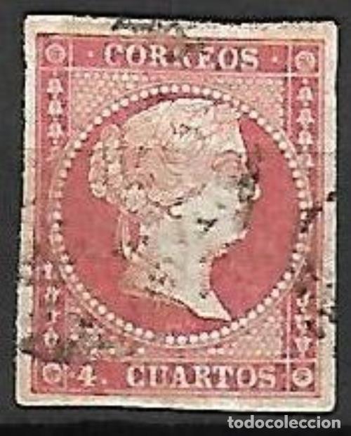 Sellos: EDIFIL N&ordm; 48 - 4cu sin determinar tipo Usado - Foto 1