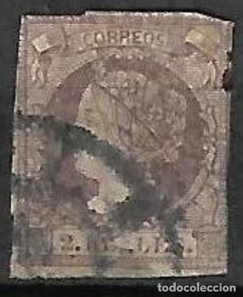 Sellos: EDIFIL N&ordm; 56 - 2r. lilas. malva Usado - Foto 1