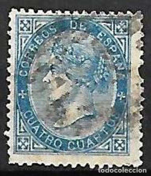 Sellos: EDIFIL N&ordm; 88 - 4cu. azul - Usado - Foto 1