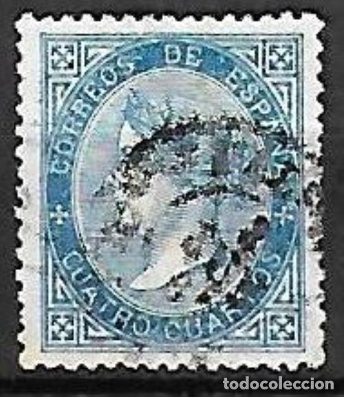 Sellos: EDIFIL N&ordm; 88 - 4cu. azul - Usado - Foto 1