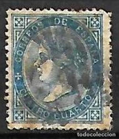 Sellos: EDIFIL N&ordm; 88 - 4cu. azul - Usado - Foto 1