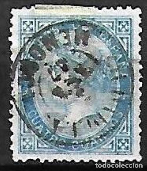 Sellos: EDIFIL N&ordm; 88 - 4cu. azul - Usado - Foto 1
