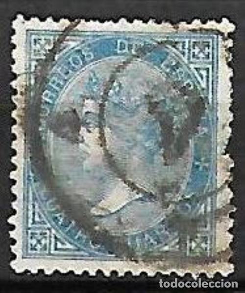 Sellos: EDIFIL N&ordm; 88 - 4cu. azul - Usado - Foto 1