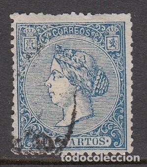 Sellos: ISABEL II 1866 NUM 81 USADO - Foto 1