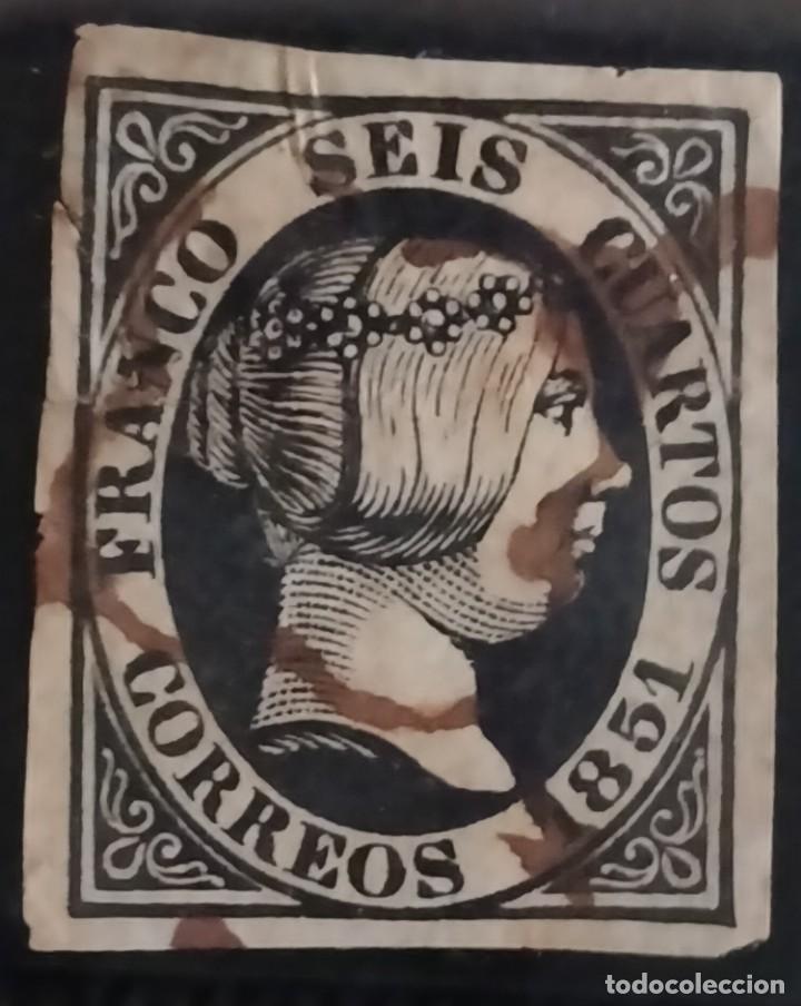 Selos: ESPA&Ntilde;A. (Cat. 6). 6 Ctos. Mat. * ARA&Ntilde;A * REALIZADA a MANO. RAR&Iacute;SIMA Y PRECIOSA PIEZA