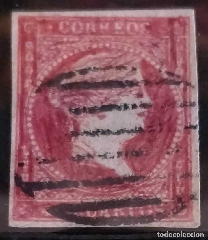 Sellos: ESPA&Ntilde;A. (Cat. 48). 4 Ctos. VARIEDAD; * GRAN RETOQUE * de TODO el CLICH&Eacute;. &Uacute;NICO CONOCIDO