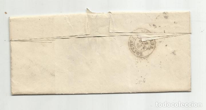 Sellos: circulada 1868 DE MADRID A MERIDA CON PARRILLA NUMERADA 1 - Foto 3