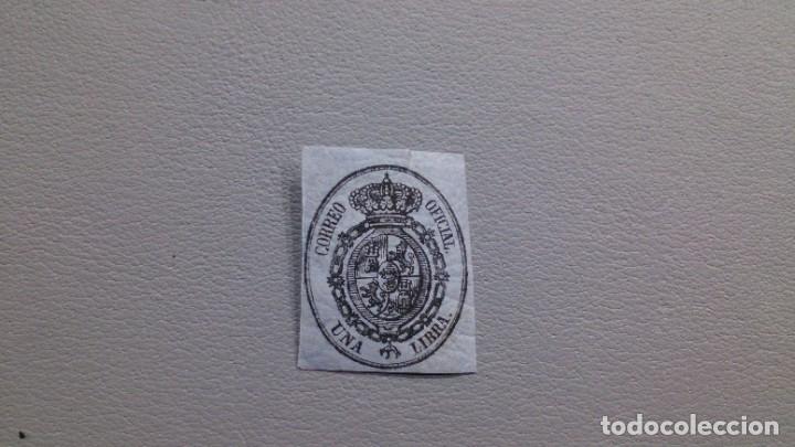 Sellos: ESPAÑA - 1855 - IASBEL II - EDIFIL 38 - MNH** - NUEVO CON GOMA SIN FIJASELLOS - CALCADO AL DORSO.