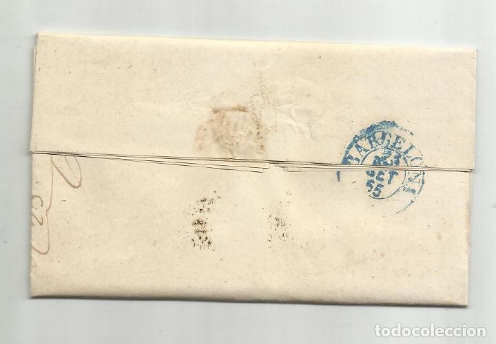 Sellos: CIRCULADA y escrita 1855 de igualada a barcelona - Foto 3