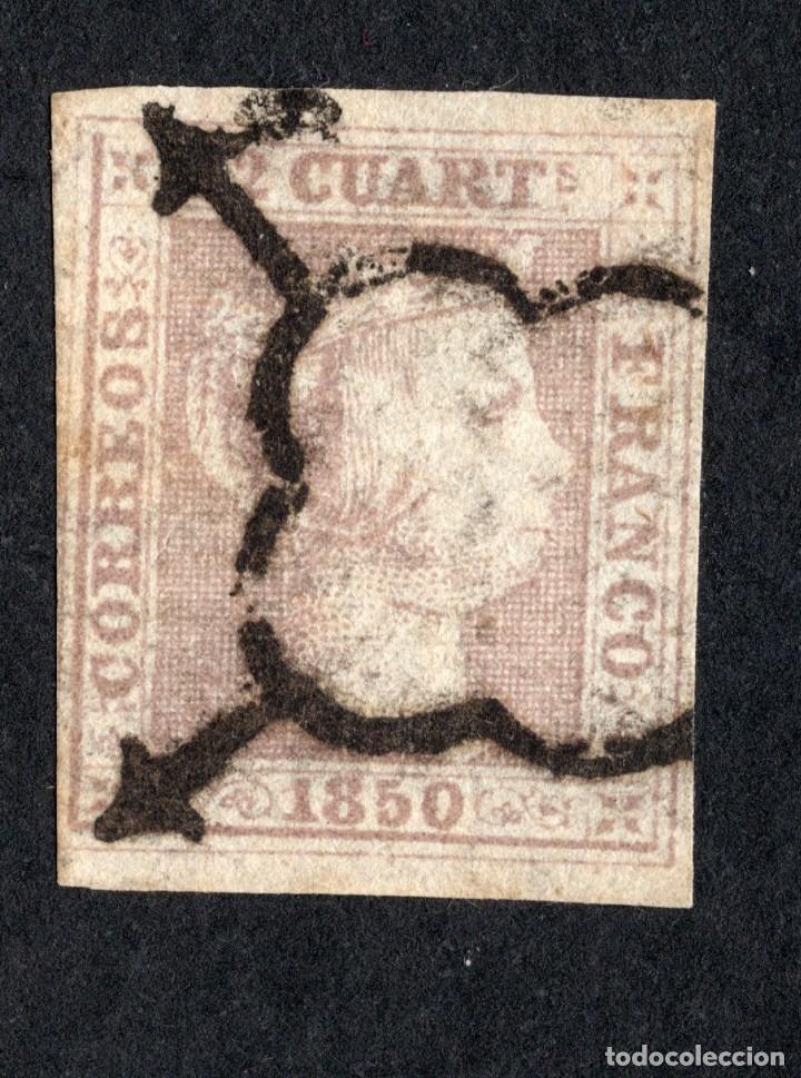 Sellos: 1850 - Isabel II. Edifil 2 - Foto 1