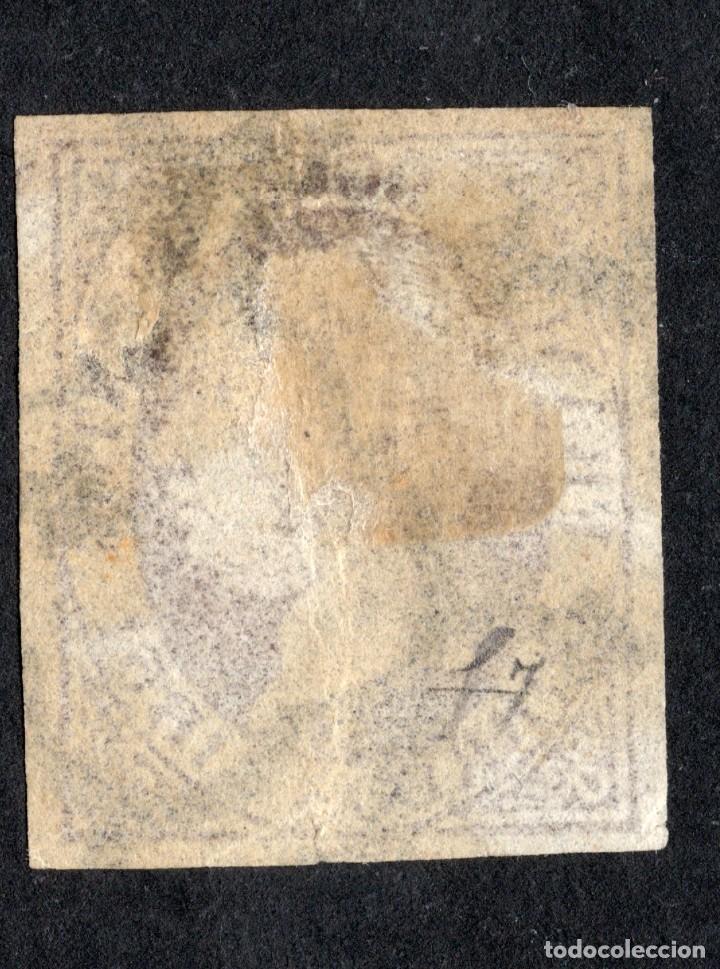 Sellos: 1851 - Isabel II. Edifil 7 - Foto 2
