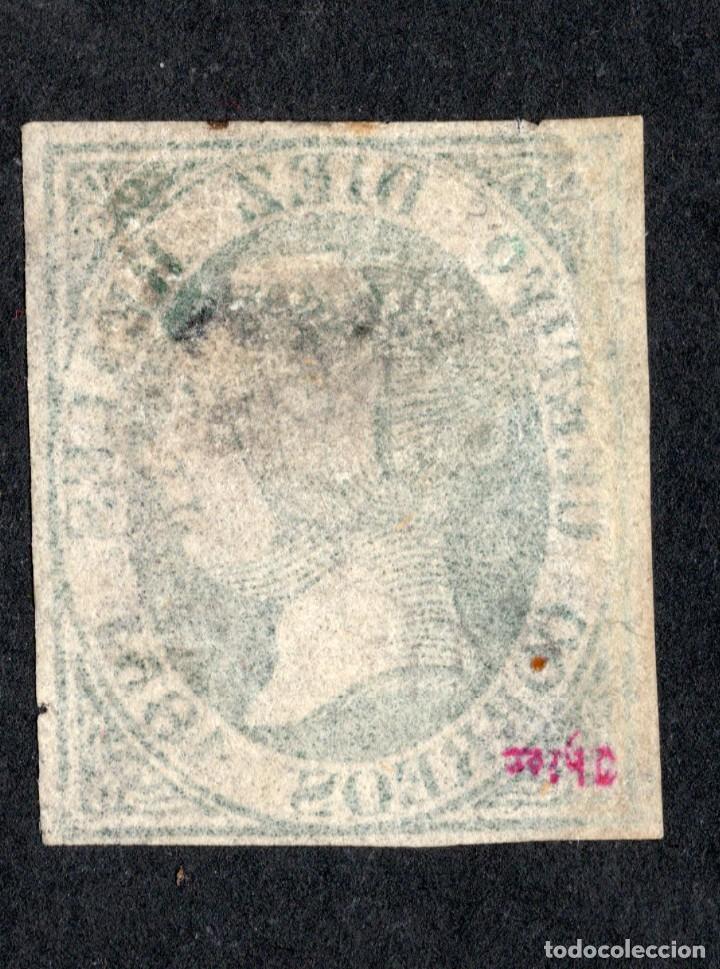 Sellos: 1851 - Isabel II. Edifil 11 - Foto 2