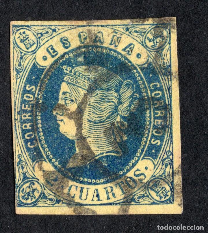 Sellos: 1862 - Isabel II. Edifil 57 - Foto 1