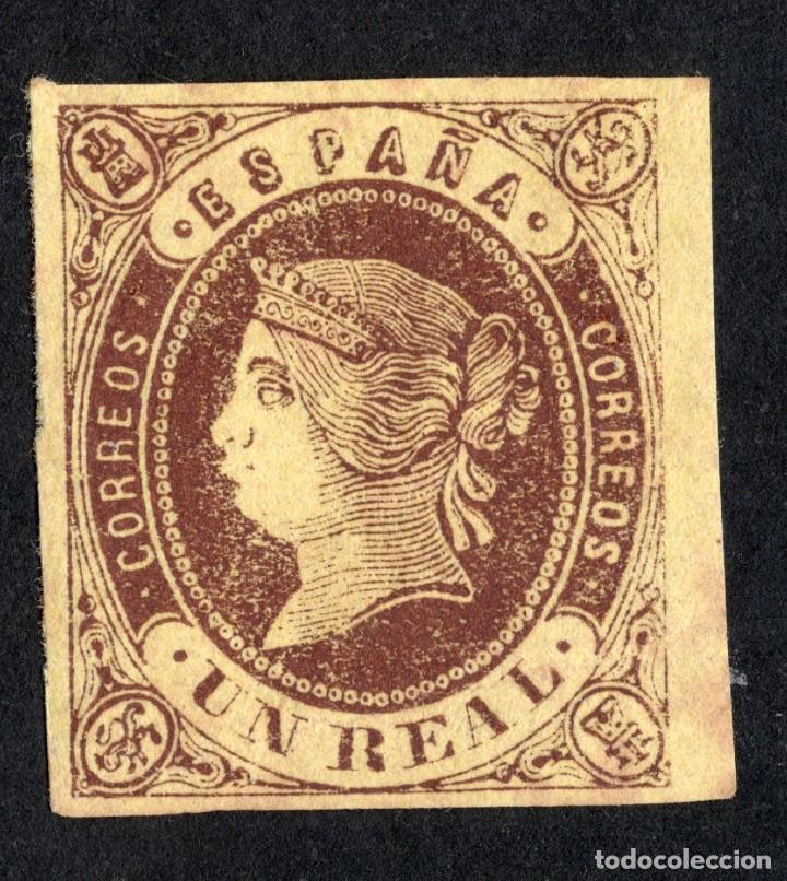 Sellos: 1862 - Isabel II. Edifil 61 - Foto 1