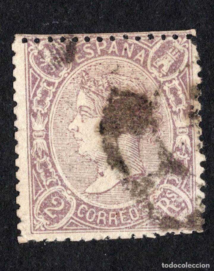 Sellos: 1865 - Isabel II. Edifil 79 - Foto 1