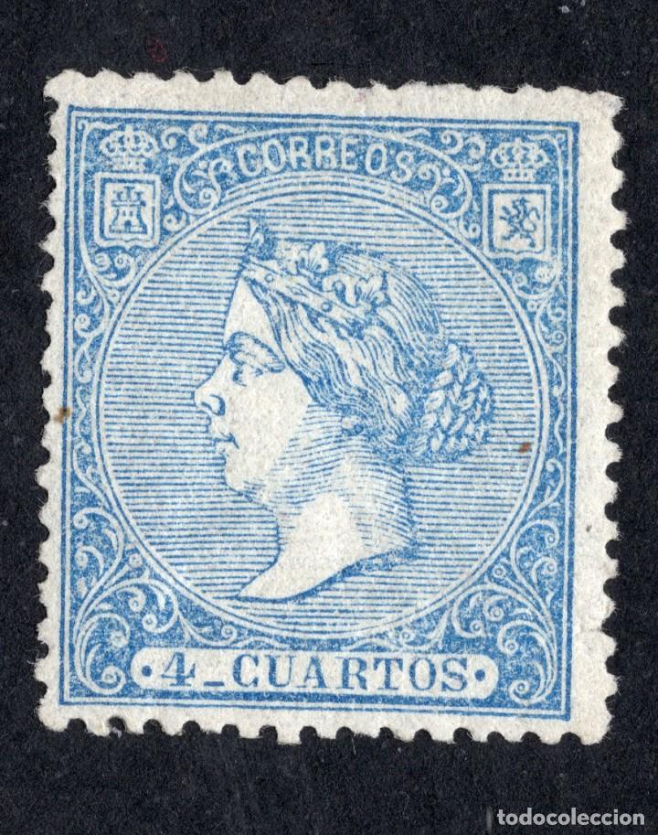 Sellos: 1866 - Isabel II. Edifil 81 - Foto 1