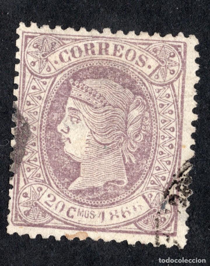 Sellos: 1866 - Isabel II. Edifil 86 - Foto 1