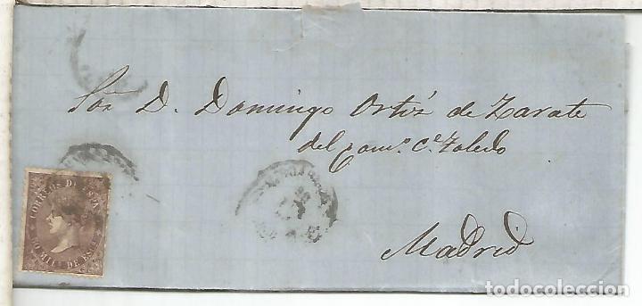 Sellos: ISABEL II ENVUELTA A MADRID 1869 - Foto 1