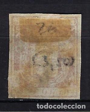 ESPAÑA 1854 EDIFIL 24 ESCUDO DE ESPAÑA USADO