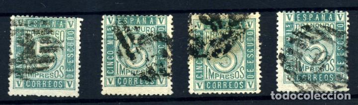 Sellos: Espa&ntilde;a n&ordm; 93. A&ntilde;o 1867 - Foto 1