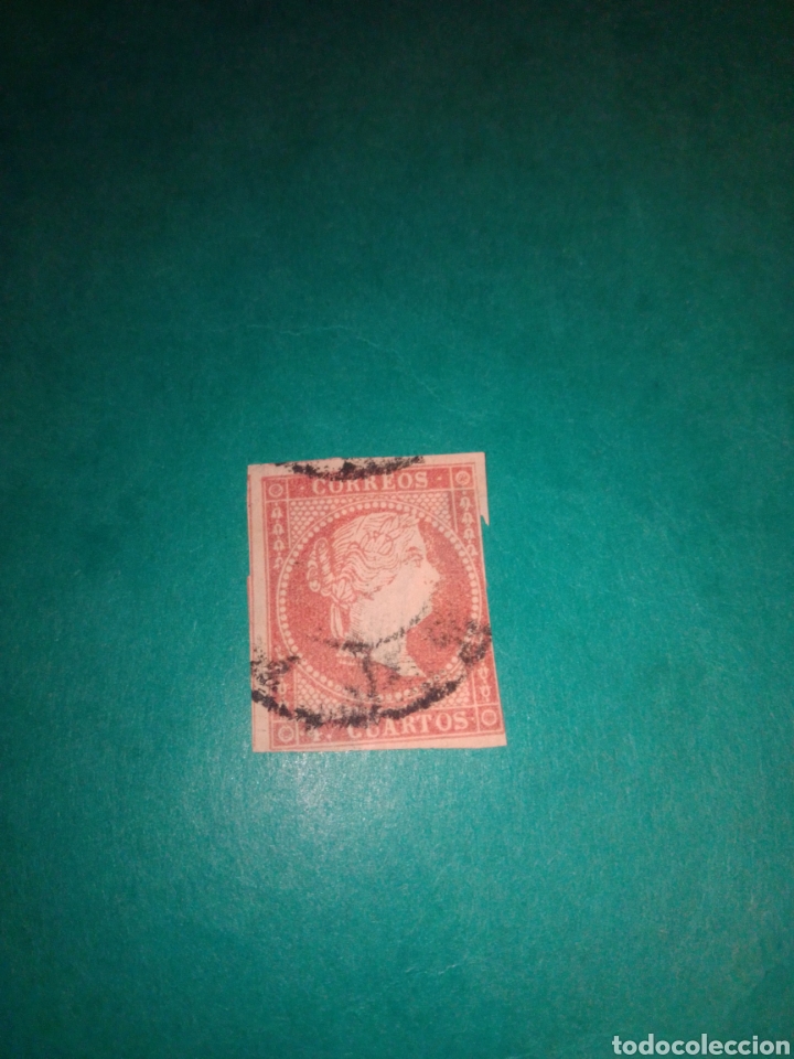 Sellos: Edifil 40 Isabel II 1855 - Foto 1