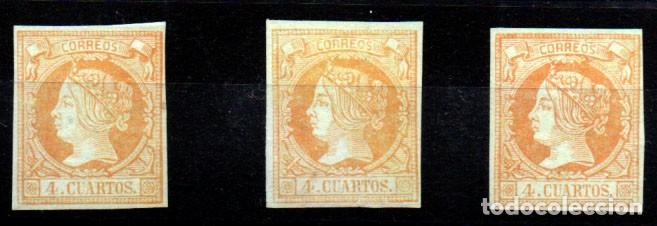 Sellos: Espa&ntilde;a n&ordm; 52. A&ntilde;o 1860/61 - Foto 1