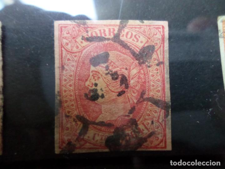 Sellos: 1864, isabel II, edifil 64 - Foto 1