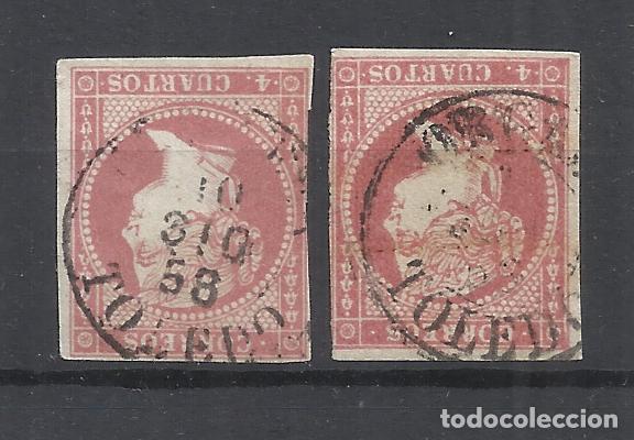 Sellos: isabel II fechadores toledo - Foto 1