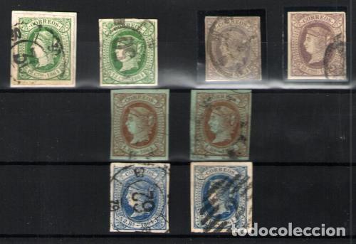 Sellos: Espa&ntilde;a n&ordm; 65/69. A&ntilde;o 1864 - Foto 1