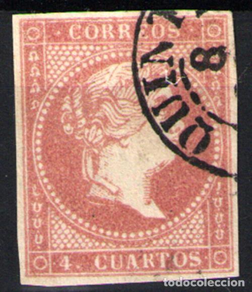 Sellos: Espa&ntilde;a n&ordm; 48. A&ntilde;o 1855 - Foto 1