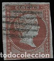 Sellos: ISABEL II - 1855 - EDIFIL 40 - Foto 1