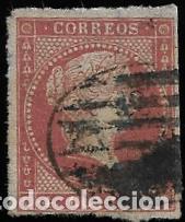 Sellos: ISABEL II - EDIFIL 48 - 1856-59 - Foto 1