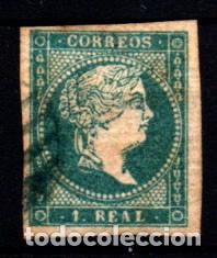 Sellos: Espa&ntilde;a n&ordm; 45. A&ntilde;o 1856 - Foto 1