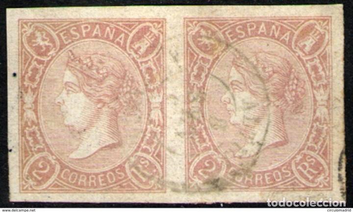 Sellos: Espa&ntilde;a n&ordm; 73A. A&ntilde;o 1865 - Foto 1