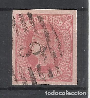 Sellos: isabel II PARRILLA NUMERADA 8 VALENCIA - Foto 1