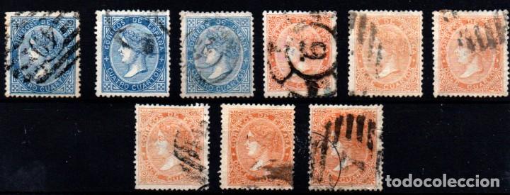 Sellos: Espa&ntilde;a n&ordm; 88/89A. A&ntilde;o 1867 - Foto 1