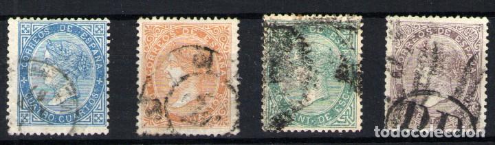 Sellos: Espa&ntilde;a n&ordm; 88/9, 91/2. - Foto 1