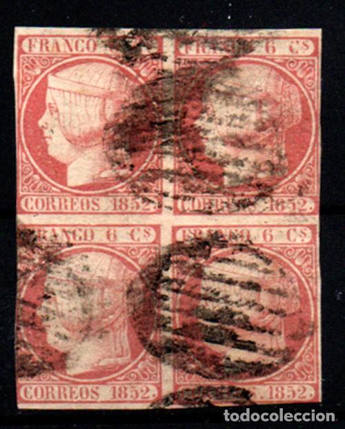 Sellos: Espa&ntilde;a n&ordm; 12 y 12it. A&ntilde;o 1852 - Foto 1